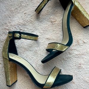mix no. 6 glitter heels